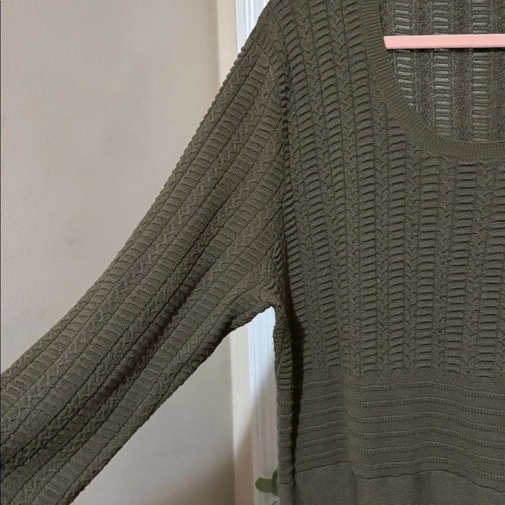 Boden Olive Long Sleeve Dress